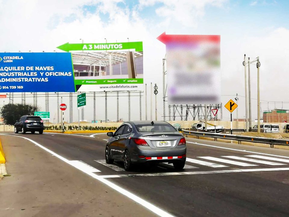 Paneles Publicitarios Torre Unipolar Playas Sur, Lima, Panamericana Sur - Citadela - Inventa Publicidad