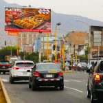 Panel Publicitario Minipolar en San Juan de Lurigancho SJL 002-A. Ubicación: Av. Próceres de la Independencia (Los Postes Este). Tránsito: Hacia Av. El Sol. Impactos: 8,042,300