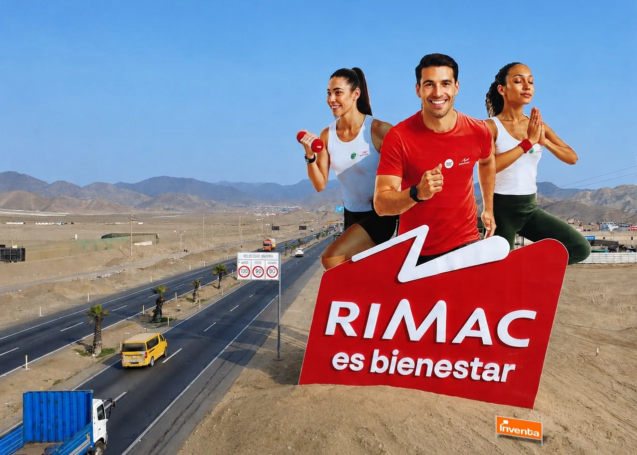 Rimac es Bienestar: Publicidad Exterior de Alto Impacto en la Panamericana Sur – Verano 2026 Inventa Publicidad