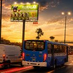Panel Publicitario Minipolar en San Juan de Miraflores SJM 005-B. Ubicación: KM. 12.7 de la Panamericana Sur. Tránsito: Hacia Lima. Impactos: 7,734,952